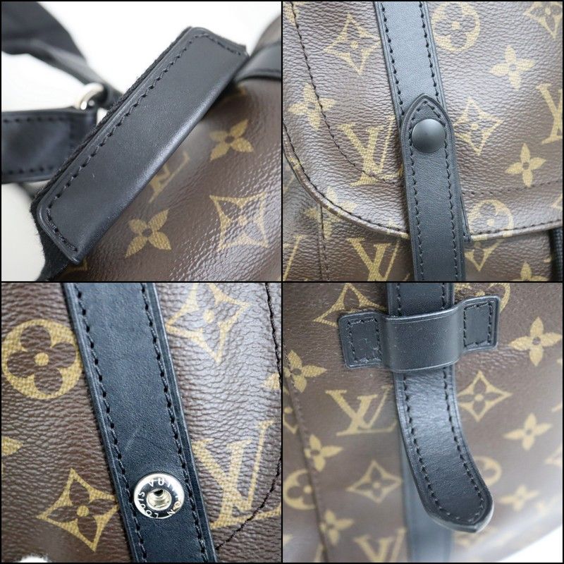 Louis Vuitton Christopher MM Backpack Monogram Macassar