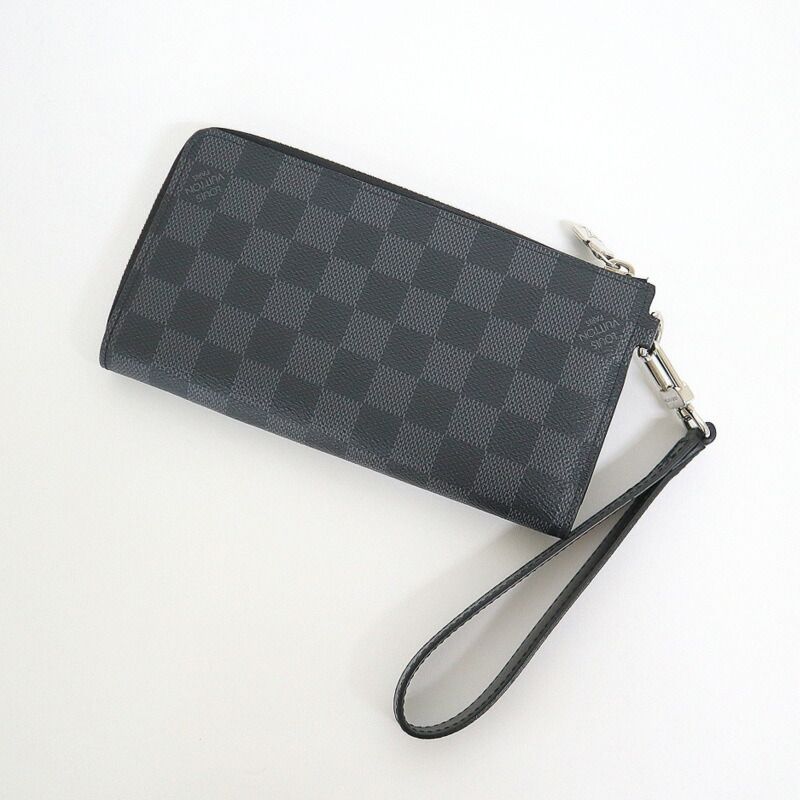 Louis Vuitton Zippy Dragonne Wallet Damier Graphite :graphite