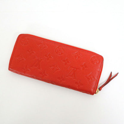 Louis Vuitton Portefeuille Clemence Monogram Empreinte Red