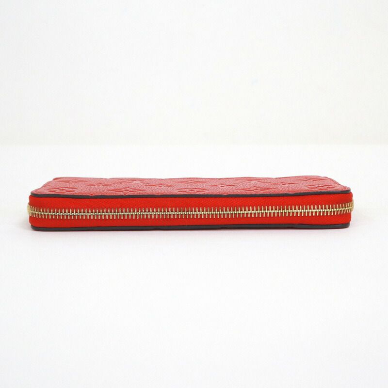 Louis Vuitton Portefeuille Clemence Monogram Empreinte Red