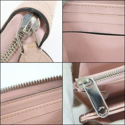Louis Vuitton Zippy Wallet Zip Around Mahina Pink