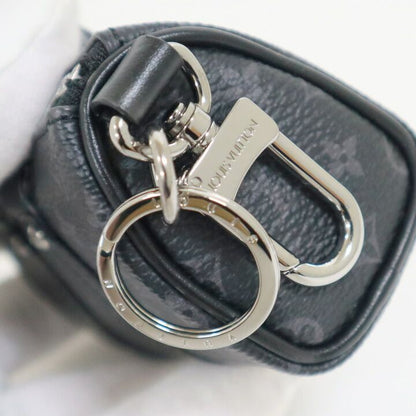Louis Vuitton Porte Cles Mini Keepall Charm Monogram Eclipse Black Handbag