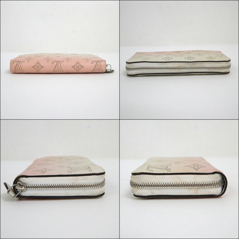 Louis Vuitton Wallet Mahina White Pink Gradient X