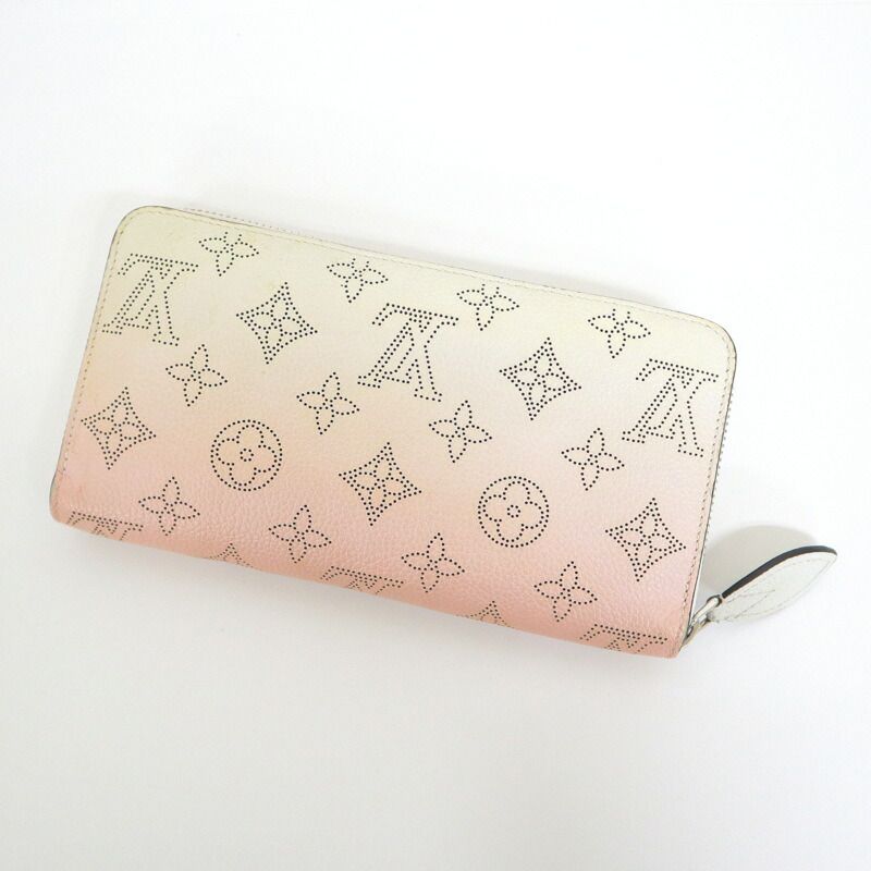 Louis Vuitton Wallet Mahina White Pink Gradient X