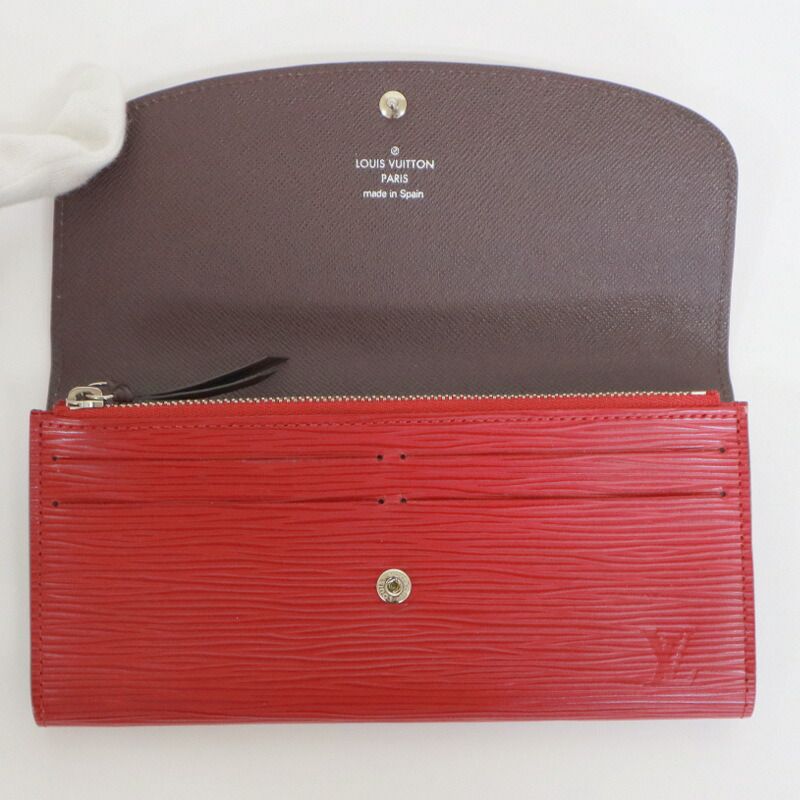 Louis Vuitton Portefeuille Emily Wallet Epi Fuchsia :fucha