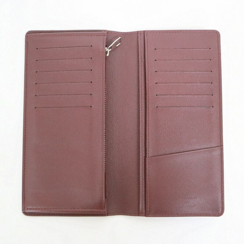 Louis Vuitton Portefeuille Brother Wallet Taurillon Bordeaux :bold