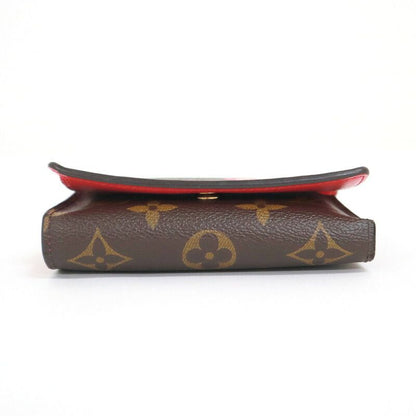 Louis Vuitton Portefeuille Victorine Vivianne Monogram Pink Trifold Brown