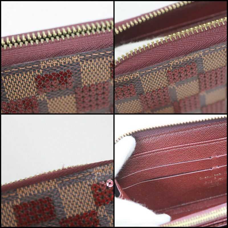 Louis Vuitton Zippy Wallet Damier Payette Sequin Ebene :ebene