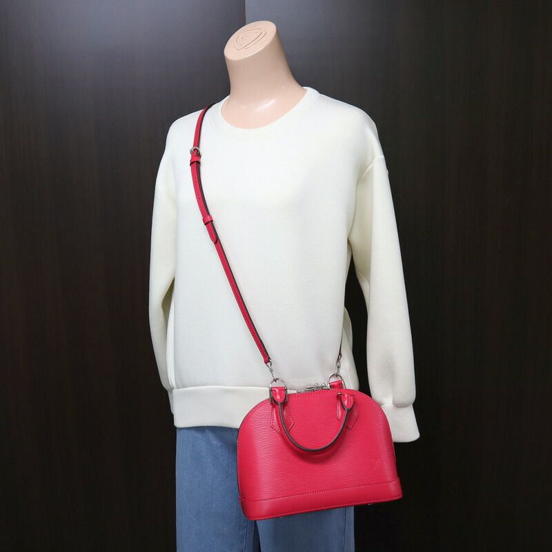 Louis Vuitton Alma BB 2-Way Shoulder Bag Epi Grenade