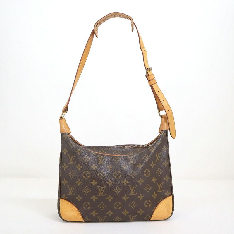 Louis Vuitton Boulogne 30 Shoulder Bag Monogram Brown