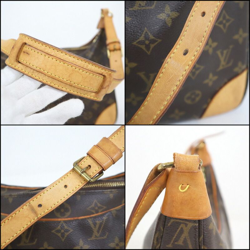 Louis Vuitton Boulogne 30 Shoulder Bag Monogram Brown