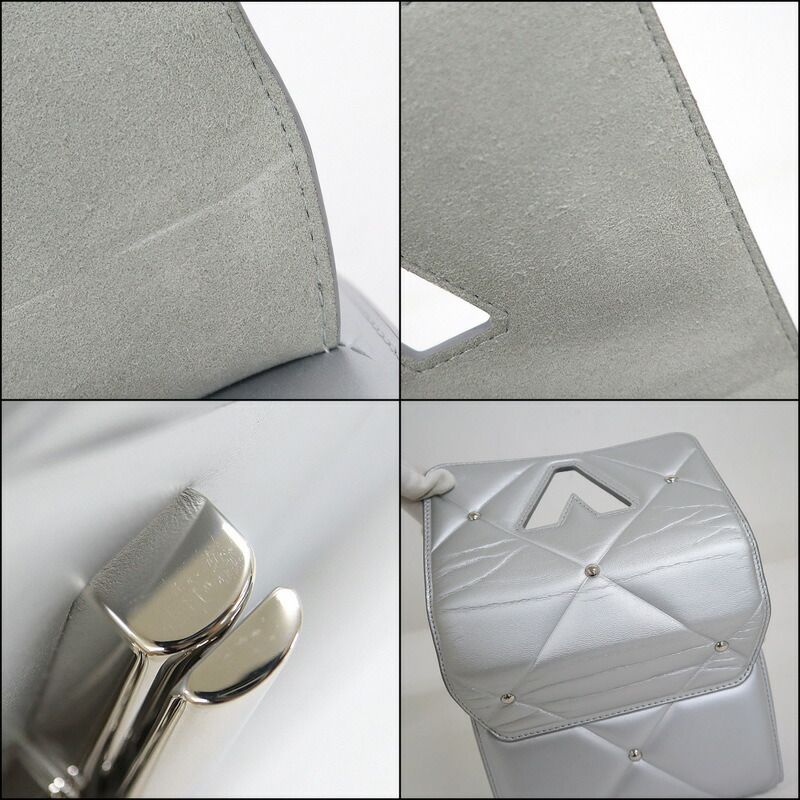 Louis Vuitton Twist PM Shoulder Bag LV Pillow Leather Silver Tag :silver