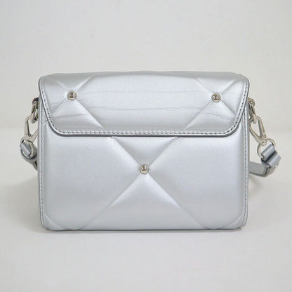Louis Vuitton Twist PM Shoulder Bag LV Pillow Leather Silver Tag :silver