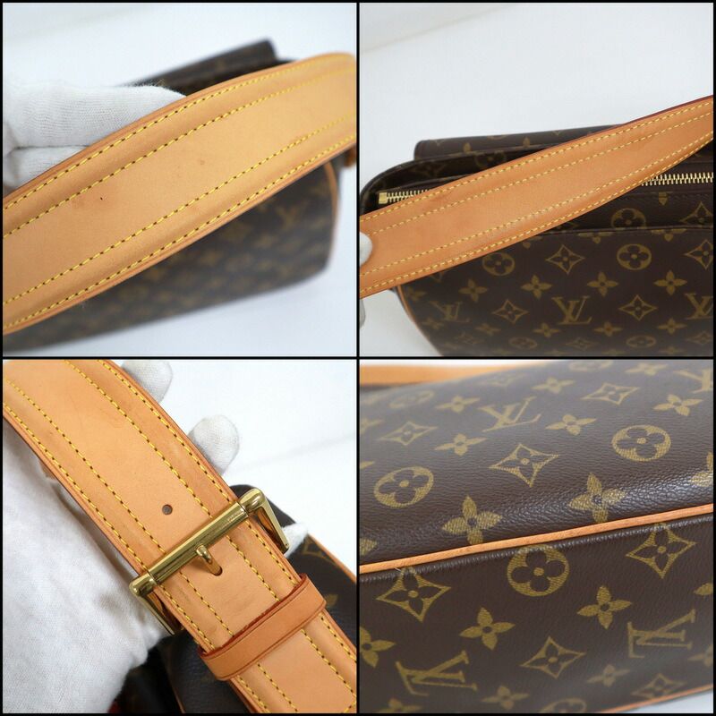 Louis Vuitton Shoulder Bag Viva-Cite GM Monogram Brown