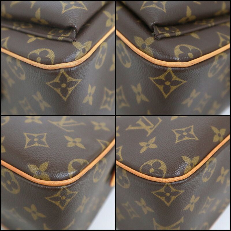 Louis Vuitton Shoulder Bag Viva-Cite GM Monogram Brown