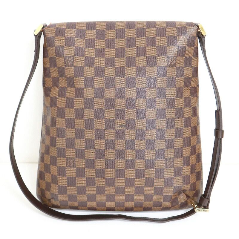 Louis Vuitton Musette Shoulder Bag Damier Ebene : Evenue