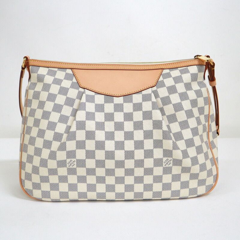 Louis Vuitton Syracuse MM Shoulder Bag Damier Azur :azur