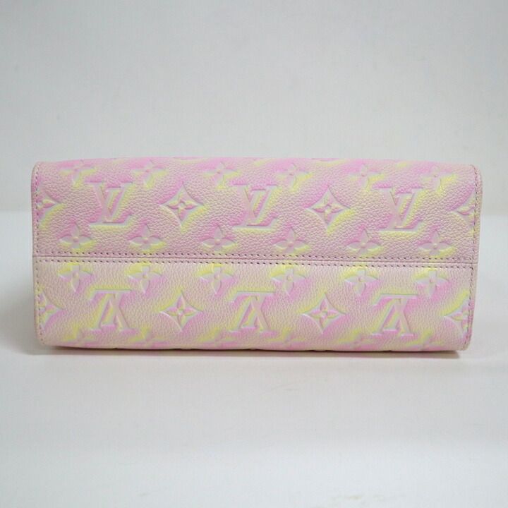 Louis Vuitton on the Go PM Monogram Empreinte Light Pink :light