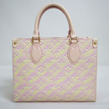 Louis Vuitton on the Go PM Monogram Empreinte Light Pink :light