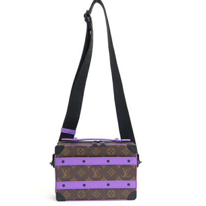 Louis Vuitton Handle Soft Trunk Monogram Macassar Brown Purple