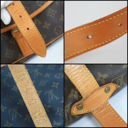 Louis Vuitton Saumur 35 Shoulder Bag Monogram Brown