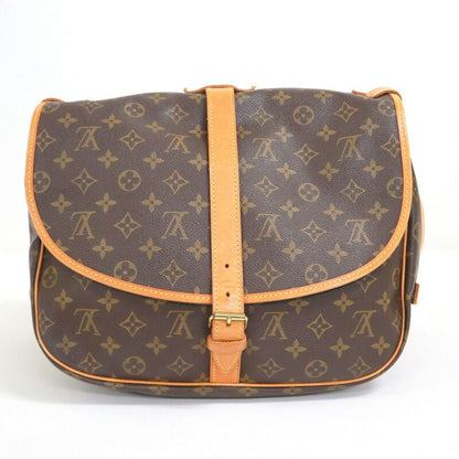 Louis Vuitton Saumur 35 Shoulder Bag Monogram Brown