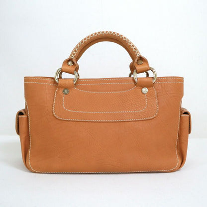Celine Boogie Back Brown Leather