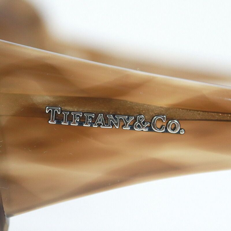 Tiffany & Co. Sunglasses Plastic Brown