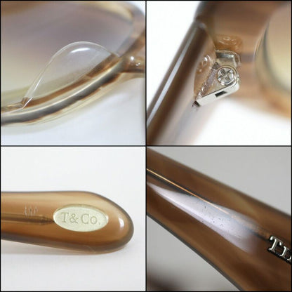 Tiffany & Co. Sunglasses Plastic Brown
