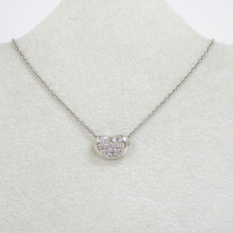 Tiffany & Co. Bean Diamond Necklace :platinum