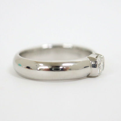 Tiffany & Co. Dots Solitaire Diamond Ring Platinum :platinum