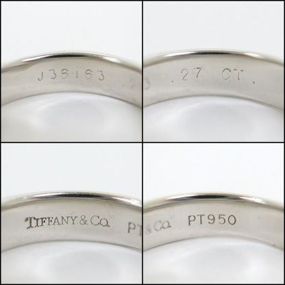Tiffany & Co. Dots Solitaire Diamond Ring Platinum :platinum