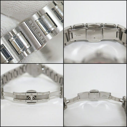 Bvlgari 23 SS Quartz Pink Dial Bracelet