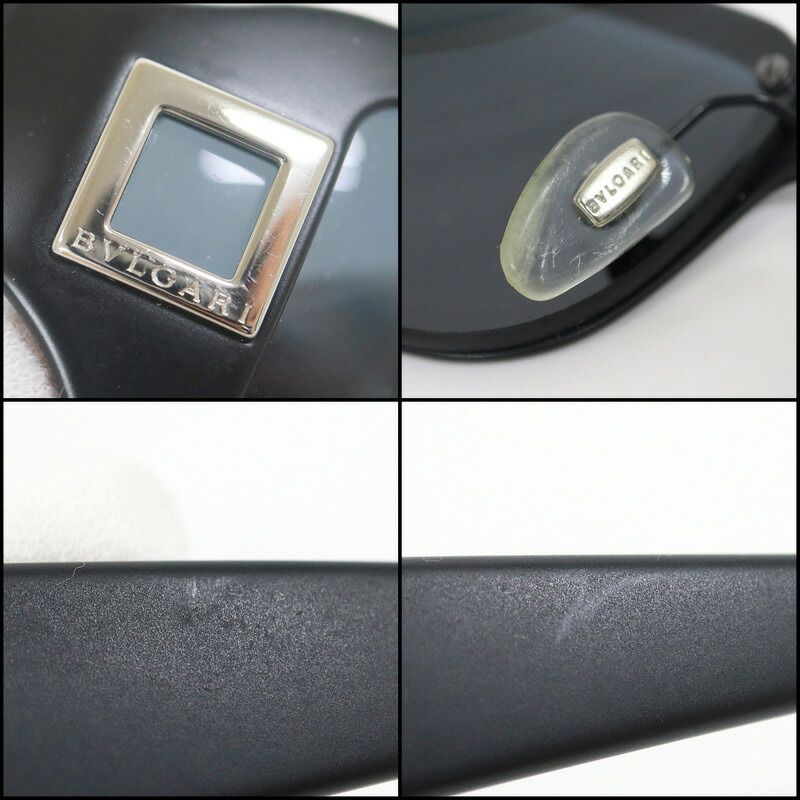 Bvlgari Sunglasses Open Square Black 552 128 87