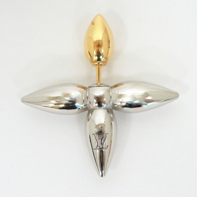 Louis Vuitton Earrings Brooke Dreille Silver Gold :silver