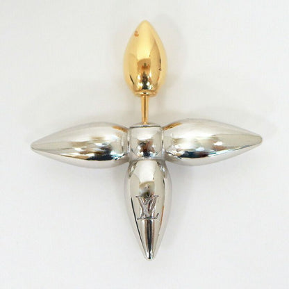 Louis Vuitton Earrings Brooke Dreille Silver Gold :silver