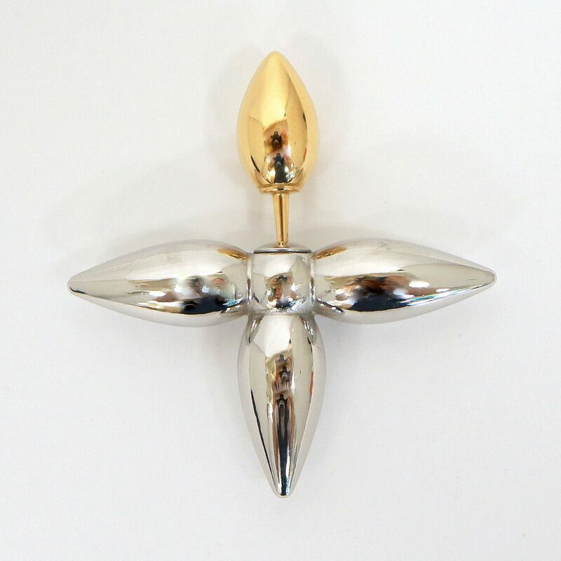Louis Vuitton Earrings Brooke Dreille Silver Gold :silver