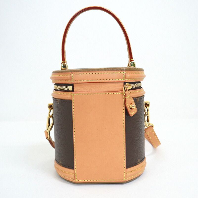 Louis Vuitton Cannes Shoulder Bag Monogram Giant Reverse Brown