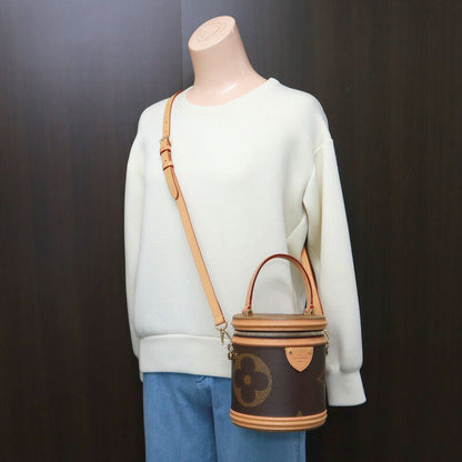 Louis Vuitton Cannes Shoulder Bag Monogram Giant Reverse Brown