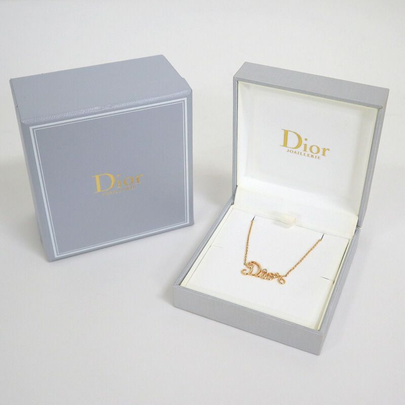 Dior Amule Necklace 750 Gold Diamond