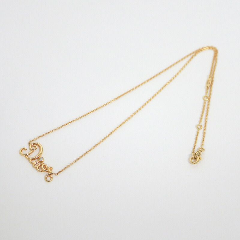 Dior Amule Necklace 750 Gold Diamond