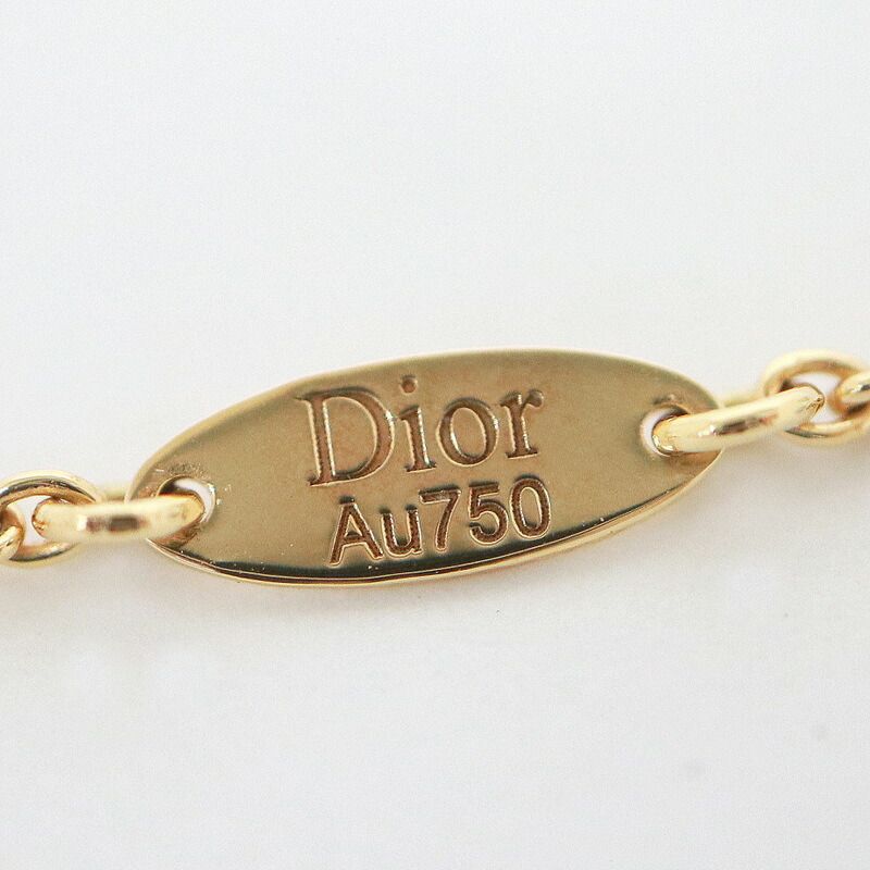 Dior Amule Necklace 750 Gold Diamond