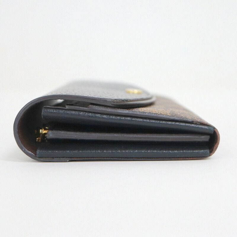 Louis Vuitton Portefeuille Normandy Brown Black Damier Coin Purse