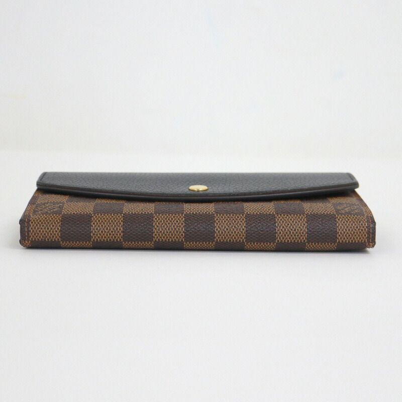 Louis Vuitton Portefeuille Normandy Brown Black Damier Coin Purse