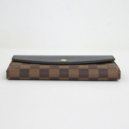 Louis Vuitton Portefeuille Normandy Brown Black Damier Coin Purse
