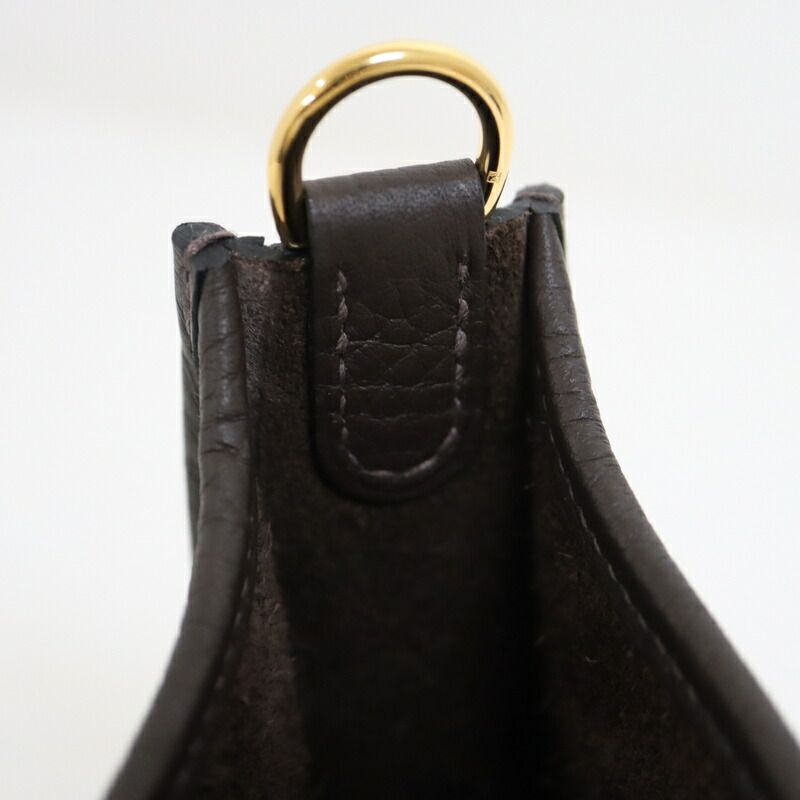 Hermes Evelyne 16 TPM Amazon Dark Brown Taurillon Clemence Handbag