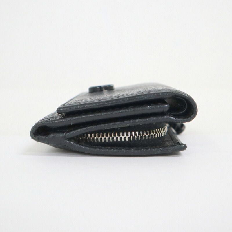 Gucci Trifold Wallet Black Leather