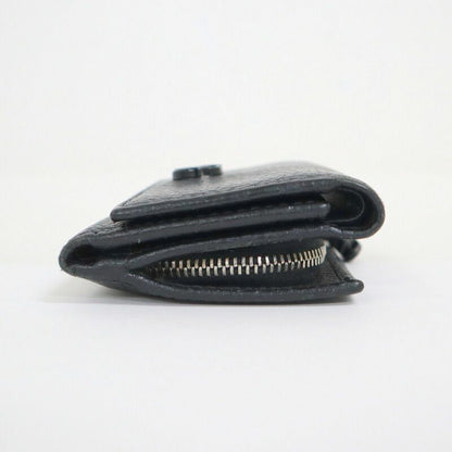 Gucci Trifold Wallet Black Leather