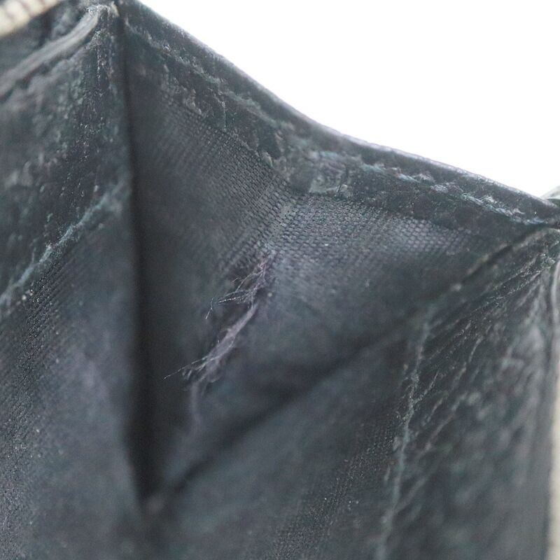 Gucci Trifold Wallet Black Leather