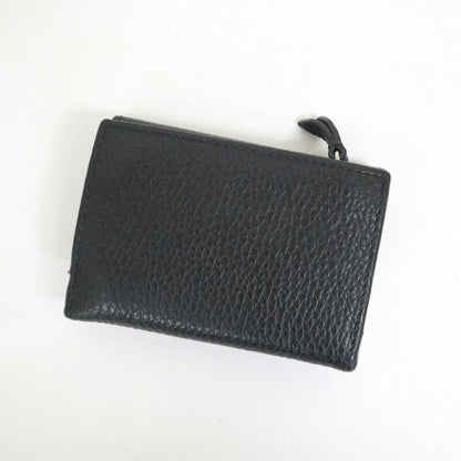 Gucci Trifold Wallet Black Leather